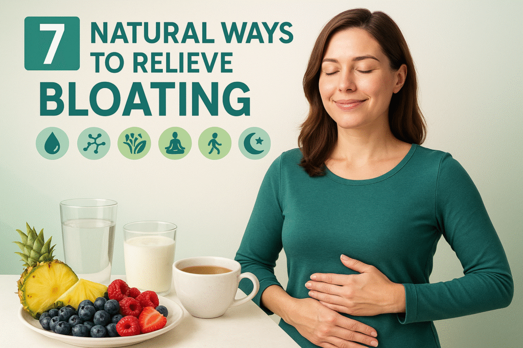 7 Natural Ways To Relieve Bloating