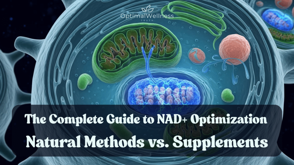 Cellular mitochondria and NAD+ energy pathways